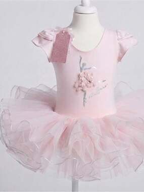 NWT Girls BOUTIQUE Pink Ballet dress/leotard NWT